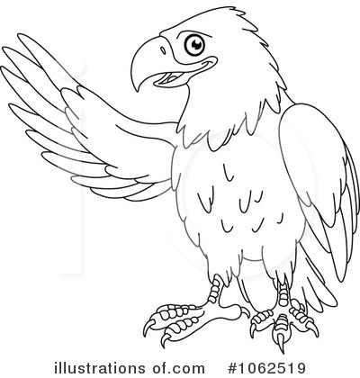 Royalty-Free (RF) Eagle Clipart Illustration by yayayoyo - Stock Sample #1062519