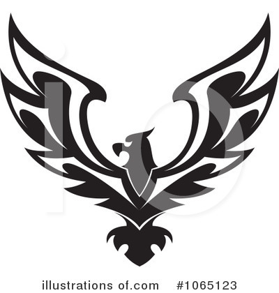 Royalty-Free (RF) Eagle Clipart Illustration by Vector Tradition SM - Stock Sample #1065123