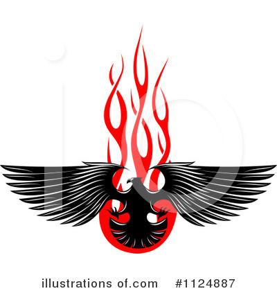 Flames Clipart #1124887 by Vector Tradition SM