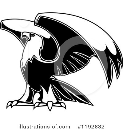 Royalty-Free (RF) Eagle Clipart Illustration by Vector Tradition SM - Stock Sample #1192832