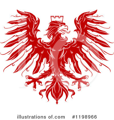 Royalty-Free (RF) Eagle Clipart Illustration by Vector Tradition SM - Stock Sample #1198966