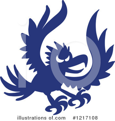 Royalty-Free (RF) Eagle Clipart Illustration by Zooco - Stock Sample #1217108