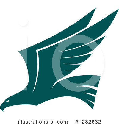 Royalty-Free (RF) Eagle Clipart Illustration by Vector Tradition SM - Stock Sample #1232632