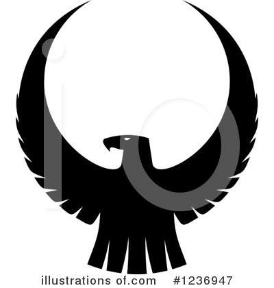 Royalty-Free (RF) Eagle Clipart Illustration by Vector Tradition SM - Stock Sample #1236947