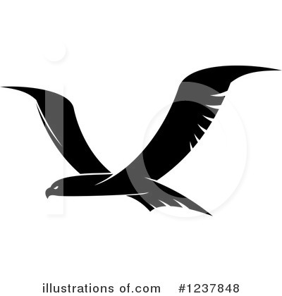 Royalty-Free (RF) Eagle Clipart Illustration by Vector Tradition SM - Stock Sample #1237848