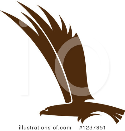 Royalty-Free (RF) Eagle Clipart Illustration by Vector Tradition SM - Stock Sample #1237851