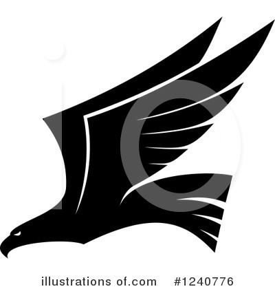 Royalty-Free (RF) Eagle Clipart Illustration by Vector Tradition SM - Stock Sample #1240776