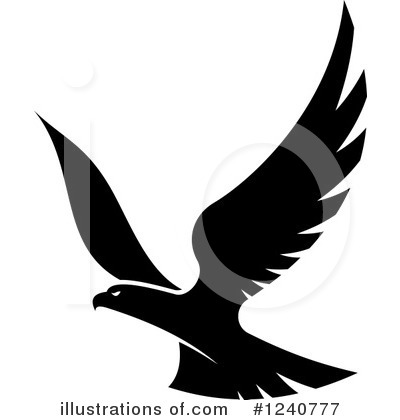 Royalty-Free (RF) Eagle Clipart Illustration by Vector Tradition SM - Stock Sample #1240777