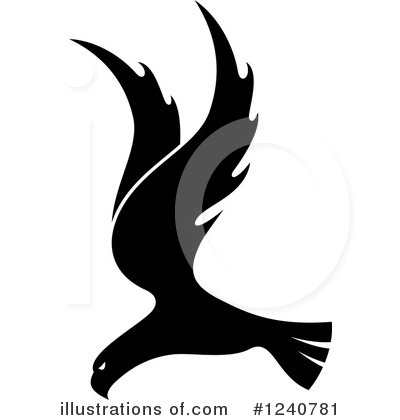 Royalty-Free (RF) Eagle Clipart Illustration by Vector Tradition SM - Stock Sample #1240781