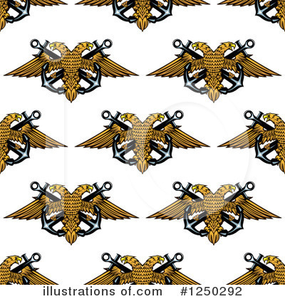 Royalty-Free (RF) Eagle Clipart Illustration by Vector Tradition SM - Stock Sample #1250292