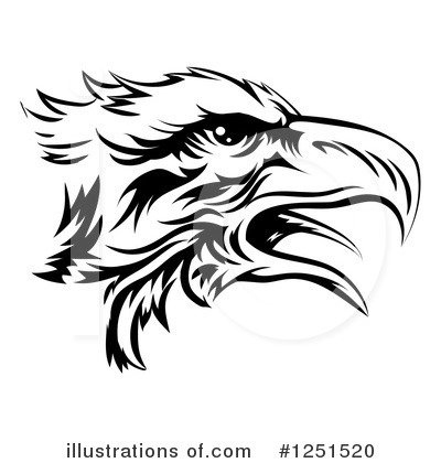 Bald Eagle Clipart #1251520 by AtStockIllustration