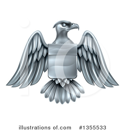 Royalty-Free (RF) Eagle Clipart Illustration by AtStockIllustration - Stock Sample #1355533