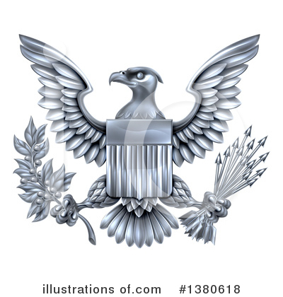 Royalty-Free (RF) Eagle Clipart Illustration by AtStockIllustration - Stock Sample #1380618