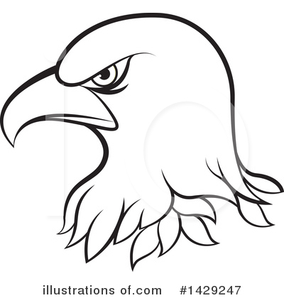 Royalty-Free (RF) Eagle Clipart Illustration by Lal Perera - Stock Sample #1429247