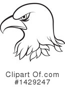 Eagle Clipart #1429247 by Lal Perera