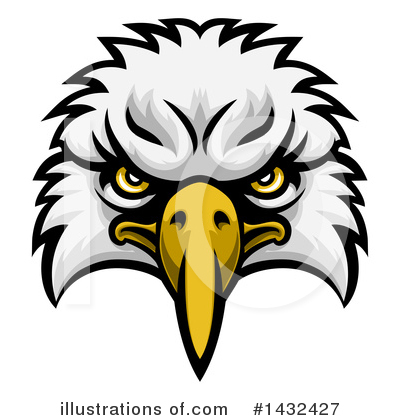 Royalty-Free (RF) Eagle Clipart Illustration by AtStockIllustration - Stock Sample #1432427
