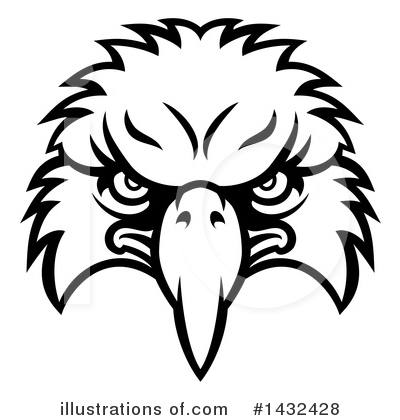 Royalty-Free (RF) Eagle Clipart Illustration by AtStockIllustration - Stock Sample #1432428