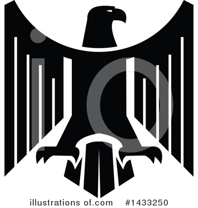 Royalty-Free (RF) Eagle Clipart Illustration by Vector Tradition SM - Stock Sample #1433250