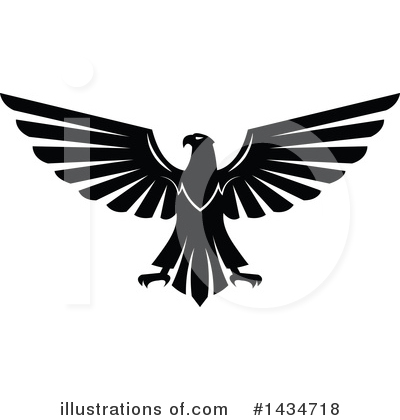 Royalty-Free (RF) Eagle Clipart Illustration by Vector Tradition SM - Stock Sample #1434718