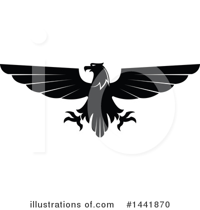 Royalty-Free (RF) Eagle Clipart Illustration by Vector Tradition SM - Stock Sample #1441870
