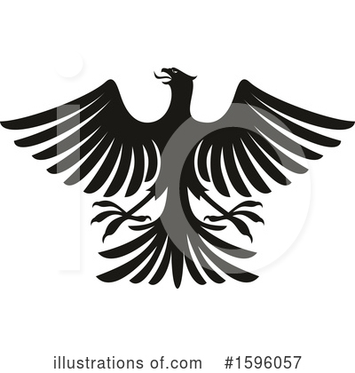 Royalty-Free (RF) Eagle Clipart Illustration by Vector Tradition SM - Stock Sample #1596057