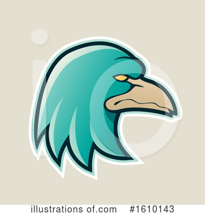 Royalty-Free (RF) Eagle Clipart Illustration by cidepix - Stock Sample #1610143