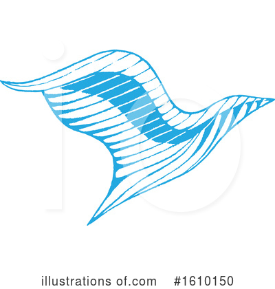 Royalty-Free (RF) Eagle Clipart Illustration by cidepix - Stock Sample #1610150