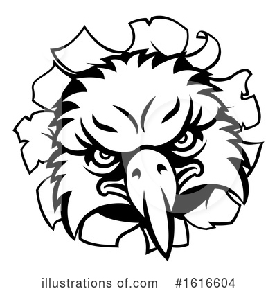 Royalty-Free (RF) Eagle Clipart Illustration by AtStockIllustration - Stock Sample #1616604