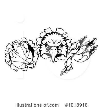 Royalty-Free (RF) Eagle Clipart Illustration by AtStockIllustration - Stock Sample #1618918