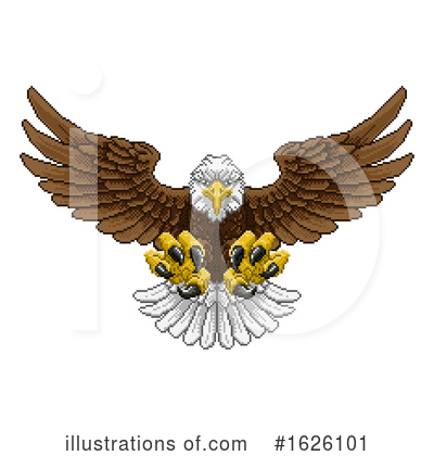 Royalty-Free (RF) Eagle Clipart Illustration by AtStockIllustration - Stock Sample #1626101
