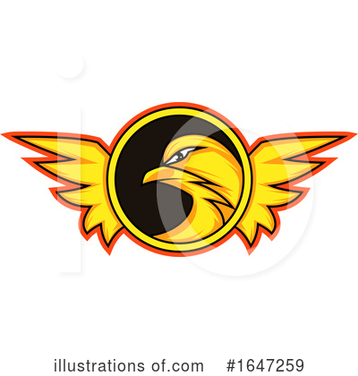 Royalty-Free (RF) Eagle Clipart Illustration by Morphart Creations - Stock Sample #1647259