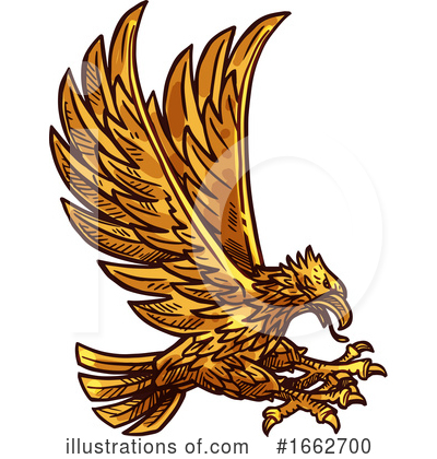 Royalty-Free (RF) Eagle Clipart Illustration by Vector Tradition SM - Stock Sample #1662700