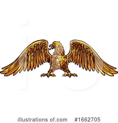 Royalty-Free (RF) Eagle Clipart Illustration by Vector Tradition SM - Stock Sample #1662705