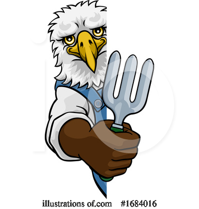 Royalty-Free (RF) Eagle Clipart Illustration by AtStockIllustration - Stock Sample #1684016