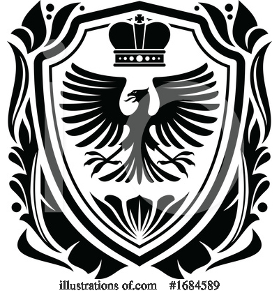 Royalty-Free (RF) Eagle Clipart Illustration by Vector Tradition SM - Stock Sample #1684589