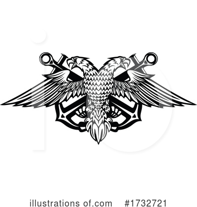Eagle Clipart #1732721 by Vector Tradition SM