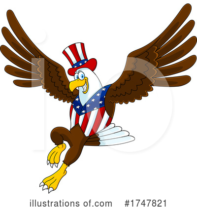Eagle Clipart #1747821 by Hit Toon