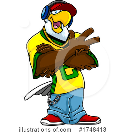 Eagle Clipart #1748413 by Hit Toon