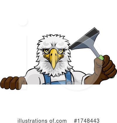 Royalty-Free (RF) Eagle Clipart Illustration by AtStockIllustration - Stock Sample #1748443