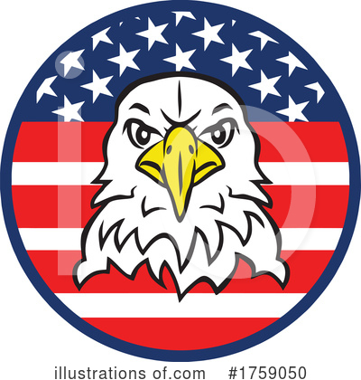 American Eagle Clipart #1759050 by Johnny Sajem