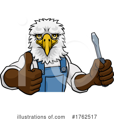 Royalty-Free (RF) Eagle Clipart Illustration by AtStockIllustration - Stock Sample #1762517