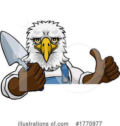 Royalty-Free (RF) Eagle Clipart Illustration by AtStockIllustration - Stock Sample #1770977