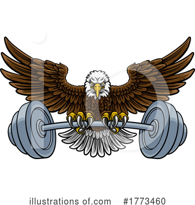 Royalty-Free (RF) Eagle Clipart Illustration by AtStockIllustration - Stock Sample #1773460