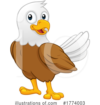 Royalty-Free (RF) Eagle Clipart Illustration by AtStockIllustration - Stock Sample #1774003