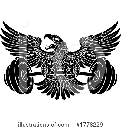 Royalty-Free (RF) Eagle Clipart Illustration by AtStockIllustration - Stock Sample #1778229