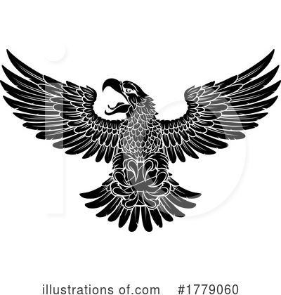 Royalty-Free (RF) Eagle Clipart Illustration by AtStockIllustration - Stock Sample #1779060