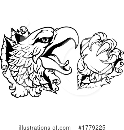 Royalty-Free (RF) Eagle Clipart Illustration by AtStockIllustration - Stock Sample #1779225