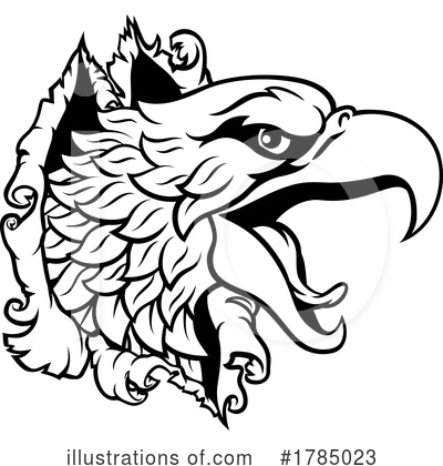 Royalty-Free (RF) Eagle Clipart Illustration by AtStockIllustration - Stock Sample #1785023