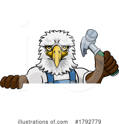 Royalty-Free (RF) Eagle Clipart Illustration by AtStockIllustration - Stock Sample #1792779