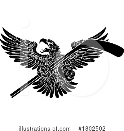 Royalty-Free (RF) Eagle Clipart Illustration by AtStockIllustration - Stock Sample #1802502